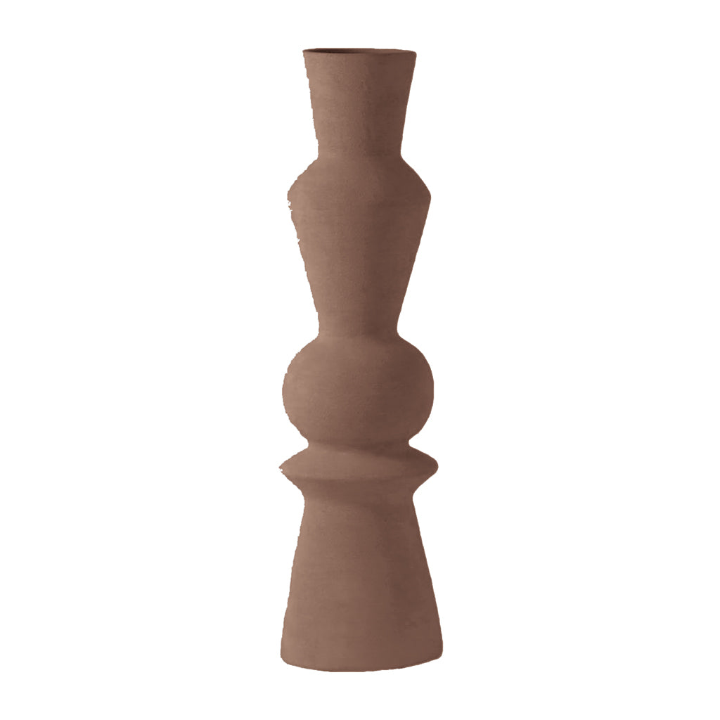 Vase en Argile couleur Sable
