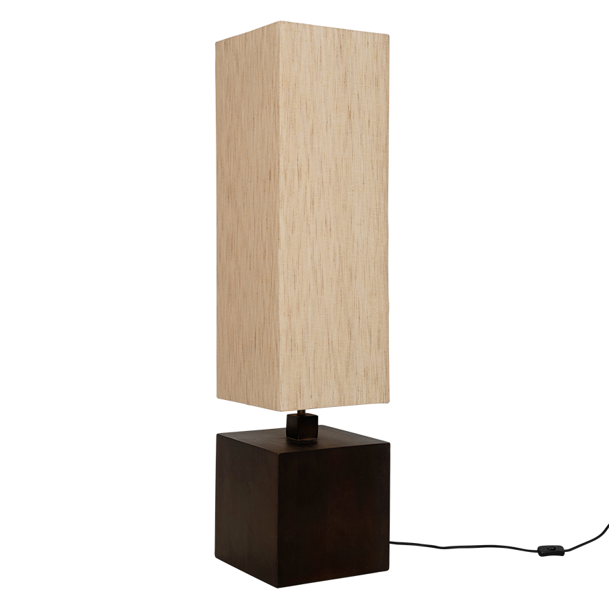 Grande lampe de sol sur pied, très contemporaine