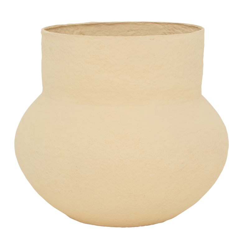 Pot en papier mâché grand modèle