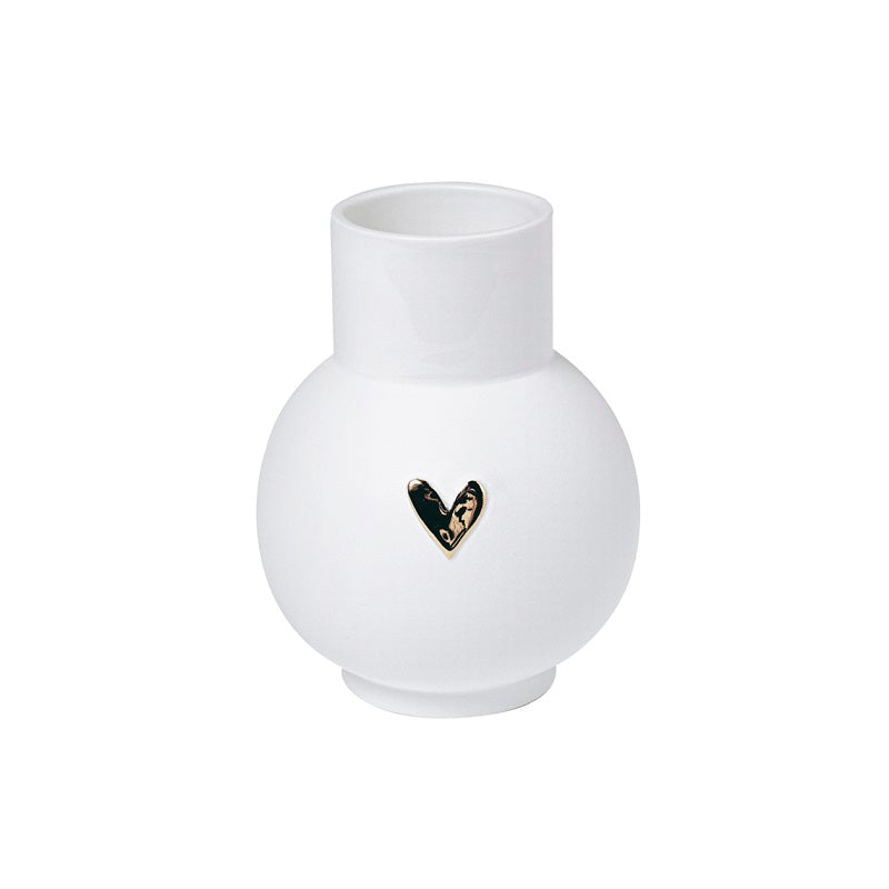 Vase en porcelaine Cœur