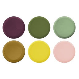 Plateau Rond orange