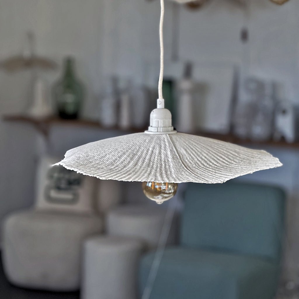 Abat jour suspension en papier mâché - Décoration intérieure | DECOLUCCE