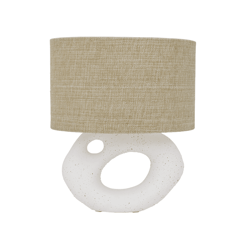 Lampe à poser en grès