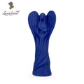 L’Ange – Sculpture en Faïence Artisanale Bleu Mat | Faïences Louis Sicard - Décoration intérieure | DECOLUCCE