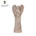 L’Ange – Sculpture en Faïence Artisanale Taupe | Faïences Louis Sicard - Décoration intérieure | DECOLUCCE