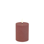 Bougie Led PILIER terracotta PETITE UYUNI - Décoration intérieure | DECOLUCCE