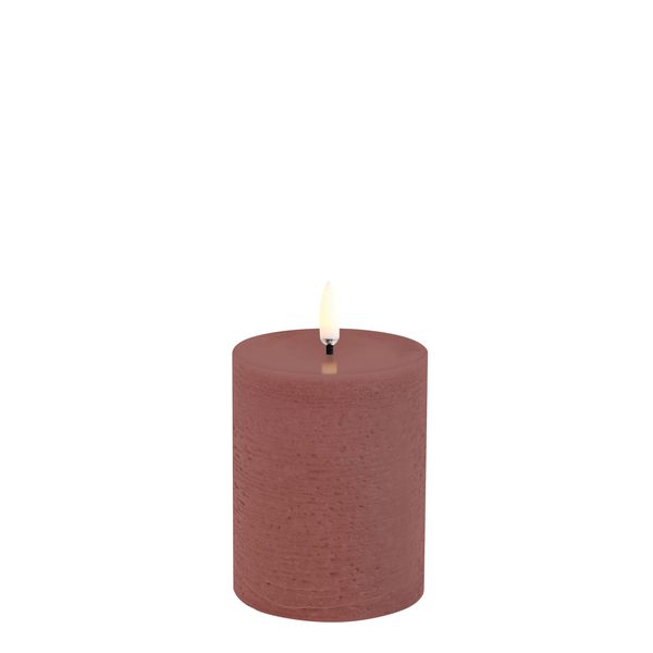 Bougie Led PILIER  terracotta PETITE UYUNI