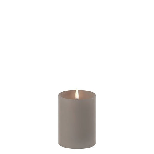 Bougie Led PILIER Grès PETITE UYUNI - Décoration intérieure | DECOLUCCE