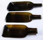 Planche apéro en verre upcyclé Ocre – Fabriquée en France | Made in France - Décoration intérieure | DECOLUCCE