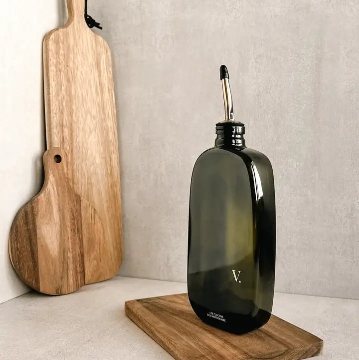 Bouteille à vinaigre Vert Antique – Les Flacons de l’Apothicaire - Décoration intérieure | DECOLUCCE By Hanna
