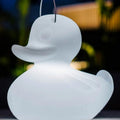 Lampe Canard Flottant Lumineux LED Blanc MEGA - Décoration intérieure | DECOLUCCE