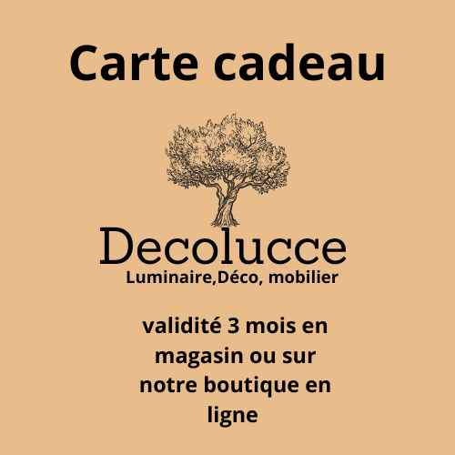 Carte Cadeau decolucce 
