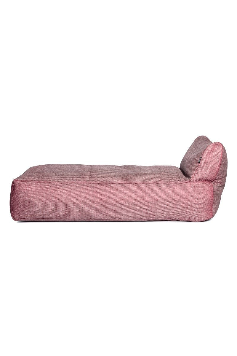 Transat Dotty Framboise – Chaise longue extérieure - Roolf Living - Décoration intérieure | DECOLUCCE