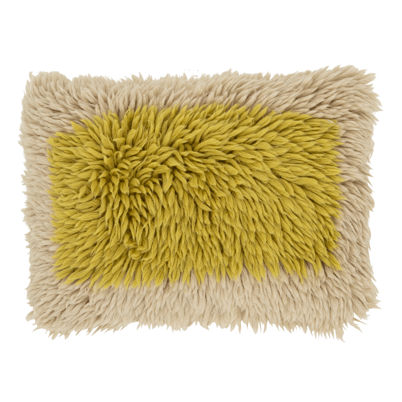 Coussin jaune Urban Nature culture - Décoration intérieure | DECOLUCCE
