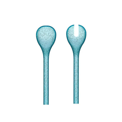 Couvert à salade incassable Turquoise sans BPA - Décoration intérieure | DECOLUCCE