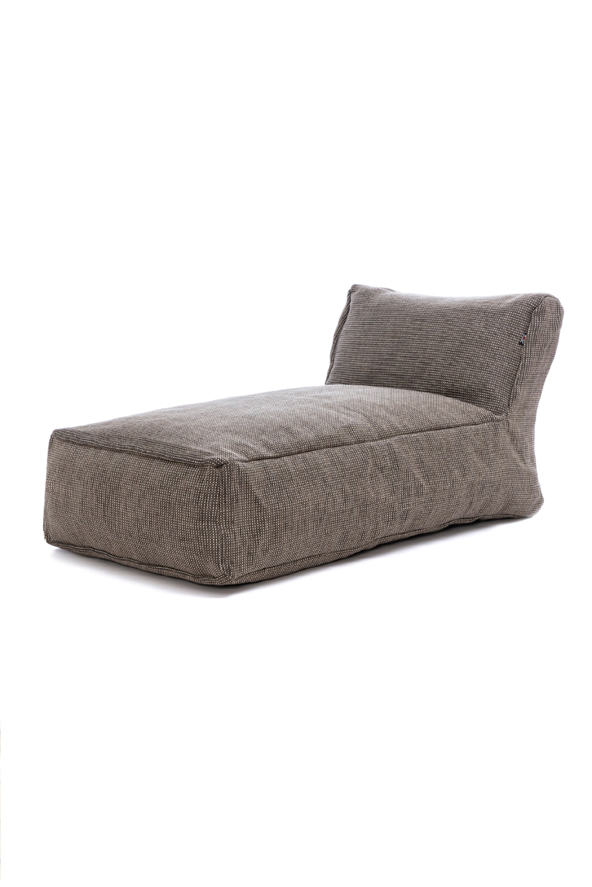 Transat extérieur design Dotty Gris– Chaise longue premium – Roolf Living