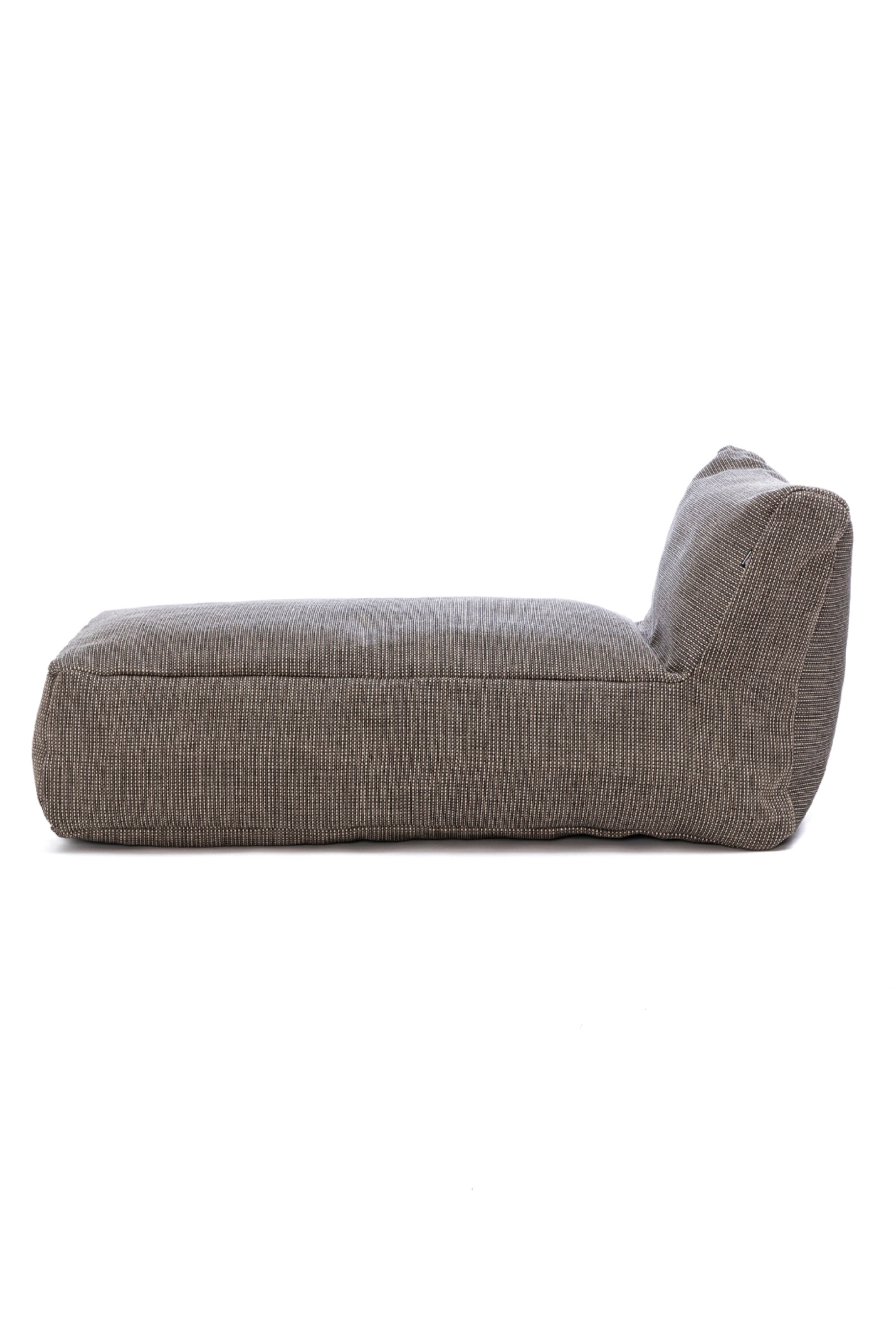 Transat extérieur design Dotty Gris– Chaise longue premium – Roolf Living
