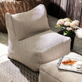 Fauteuil extérieur design Dotty Beige – Fauteuil lounge premium – Roolf Living - Décoration intérieure | DECOLUCCE