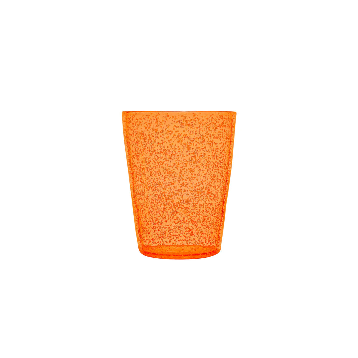 Gobelet Incassable Orange fluo à Bulles 30cl - Sans BPA