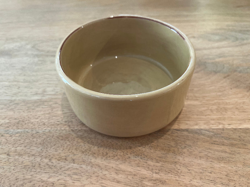 Plat en Céramique Artisanal BEIGE - Fabrication Française