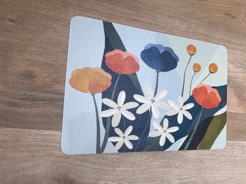 Set de table Fragance en vinyle – Lot de 4 | Fabriqué en Espagne - Décoration intérieure | DECOLUCCE