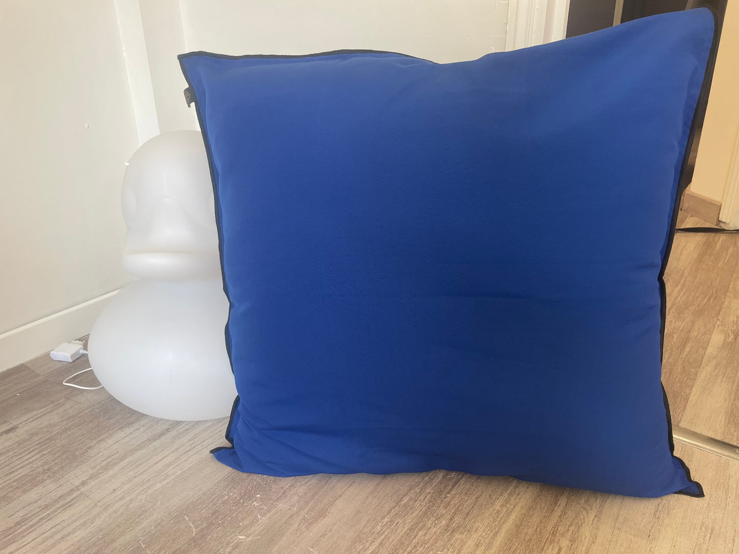 Grand Coussin d'extérieur Bleu