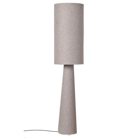 Lampadaire en lin naturel
