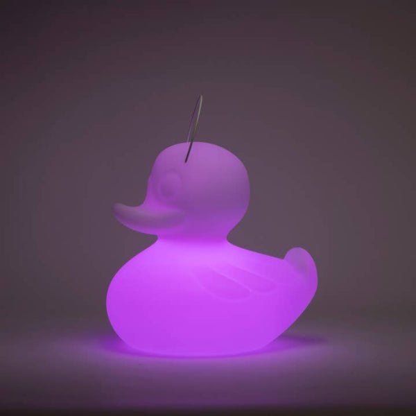 Lampe Canard Flottant Lumineux LED Blanc XL - Décoration intérieure | DECOLUCCE