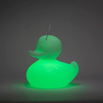 Lampe Canard Flottant Lumineux LED Blanc XL - Décoration intérieure | DECOLUCCE