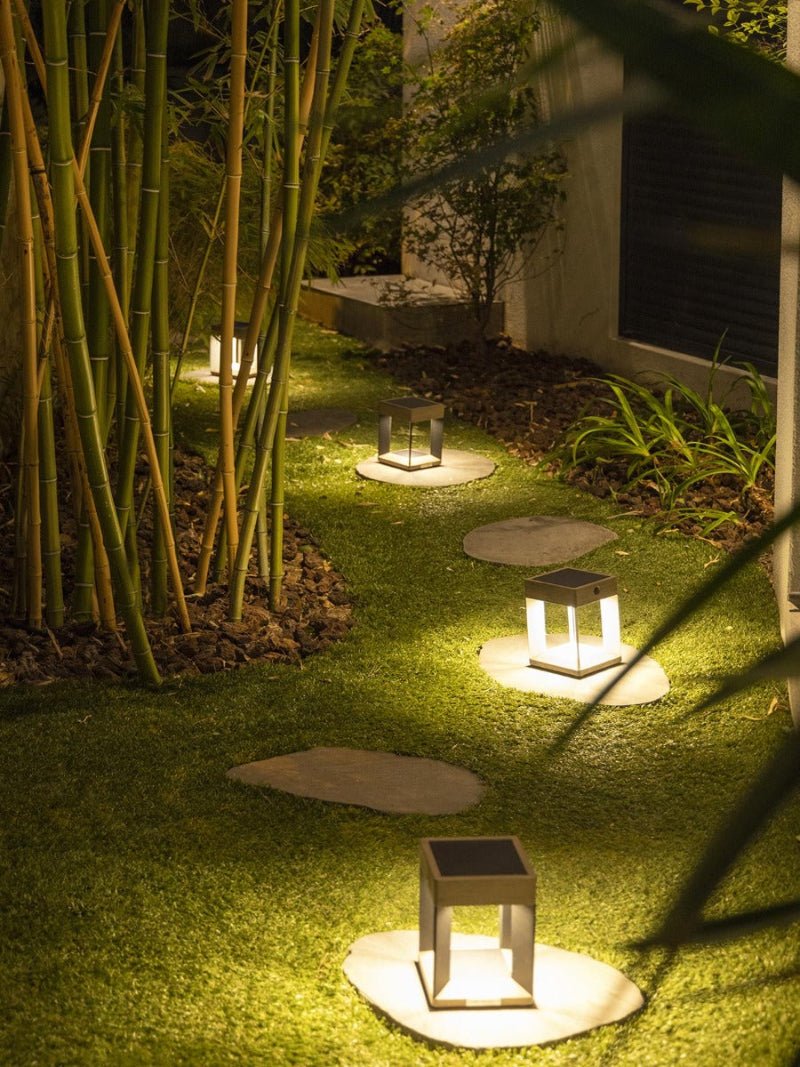 Lampe de table solaire Teckalu Blanc - Les Jardins - Décoration intérieure | DECOLUCCE
