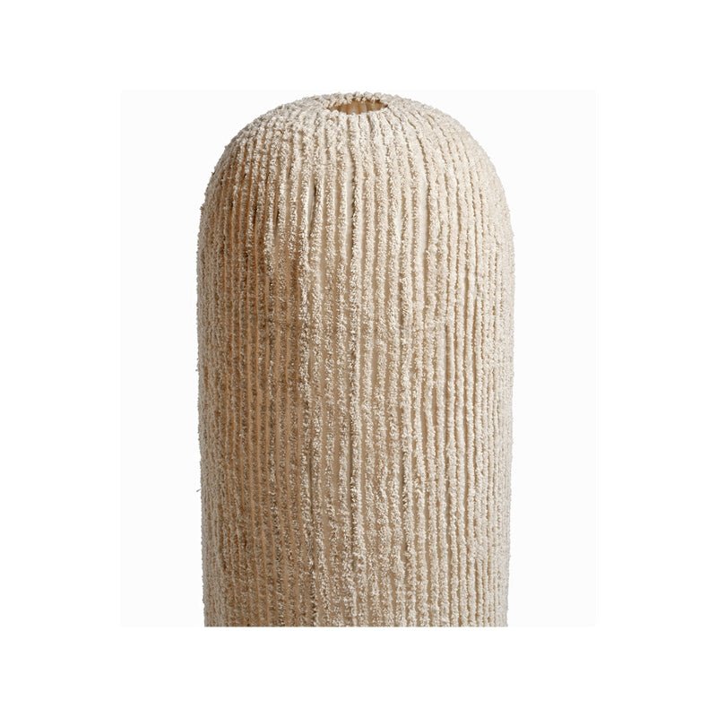 Lampe sur pied Sola en coton naturel – Lampadaire design lumière douce - Décoration intérieure | DECOLUCCE