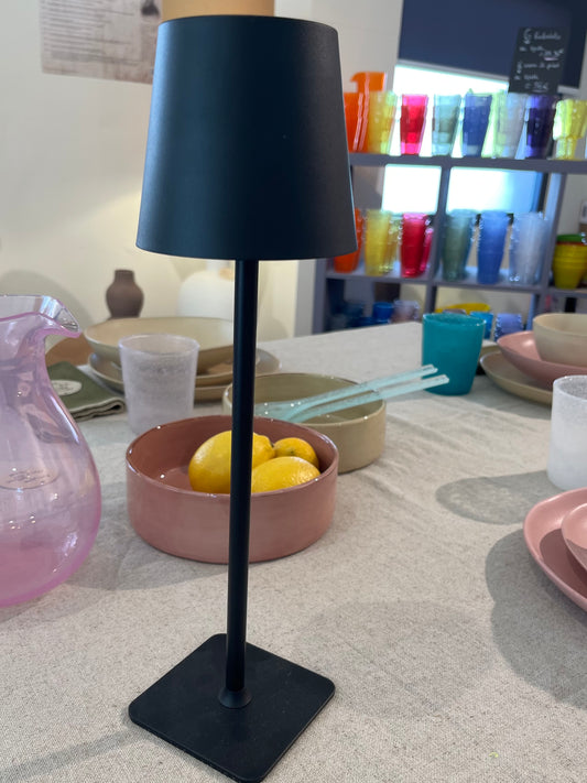 Lampe led sans fil noire 