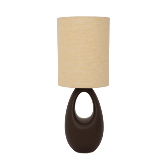 Lampe à poser pied en céramique, design contemporain pour votre intérieur 