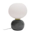 Lampe à poser design gris & blanc GM - Décoration intérieure | DECOLUCCE