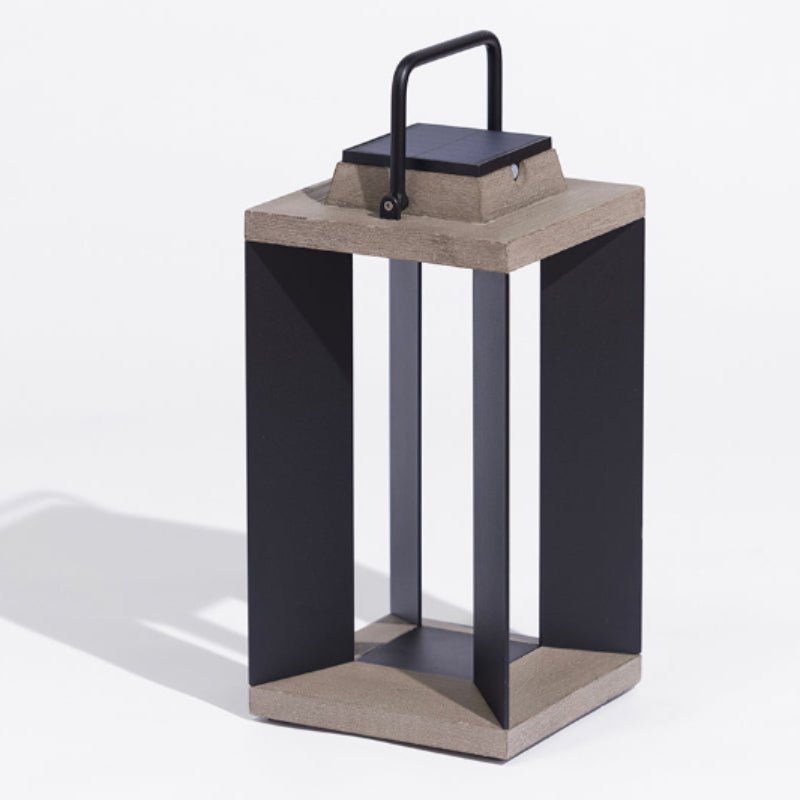 Lanterne solaire TECKALU Noir Moyen Modèle - Les Jardins - Décoration intérieure | DECOLUCCE