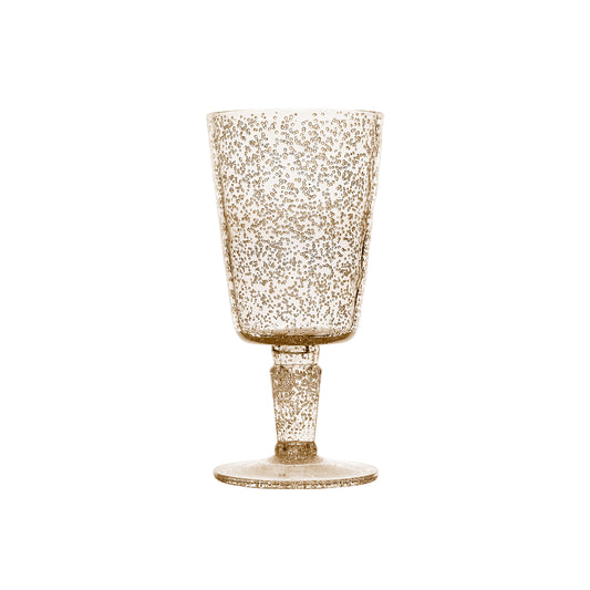 Verre à pied en synthétique champagne lot de 6