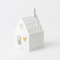 Maison Lumineuse en porcelaine pour Noël - Décoration intérieure | DECOLUCCE