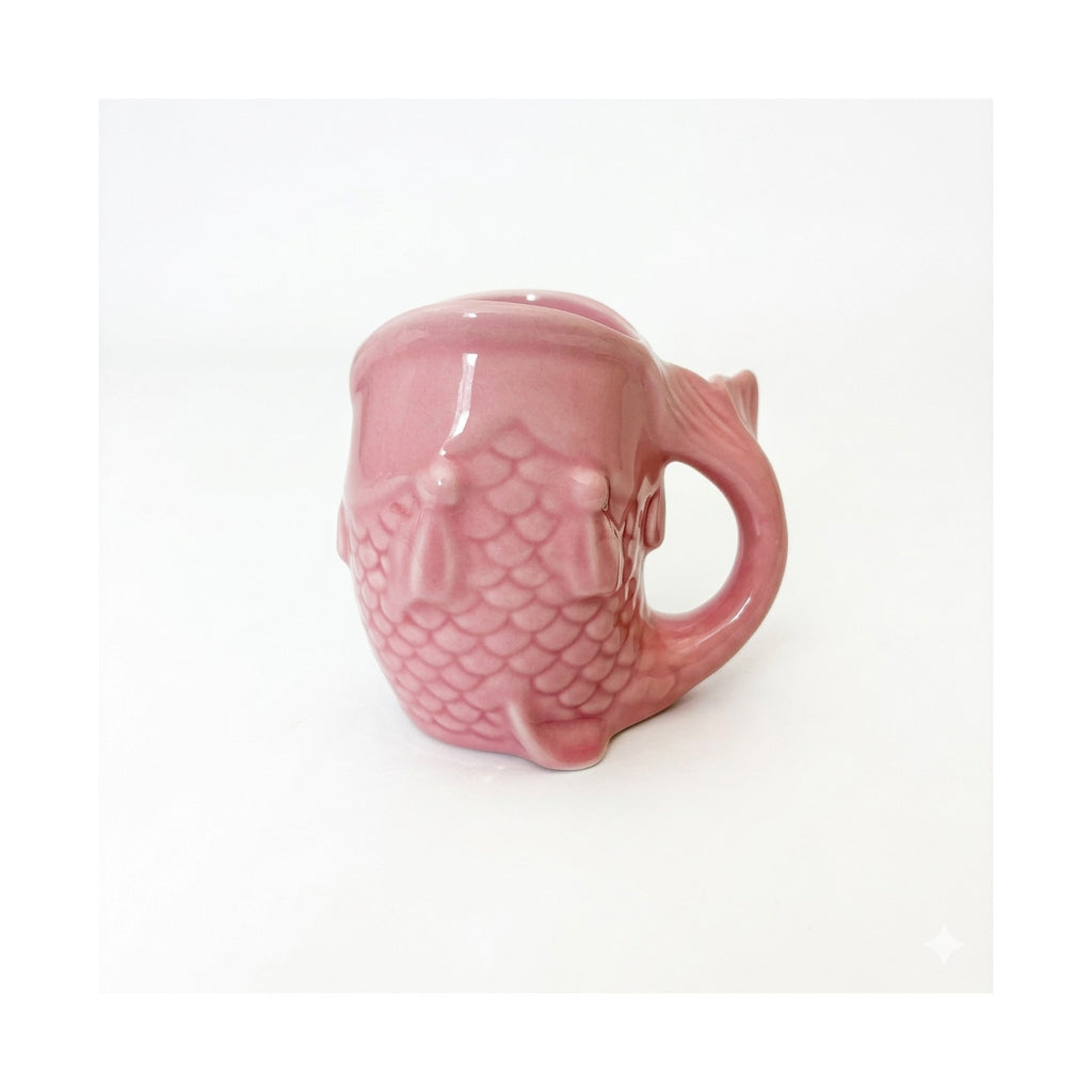 Mug en céramique rose Bazardeluxe collection NEMO au design poisson.