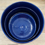 Plat en Céramique Artisanal BLEU PETROLE - Fabrication Française - Décoration intérieure | DECOLUCCE