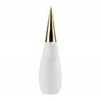 Père Noël en porcelaine blanc et or - Décoration intérieure | DECOLUCCE