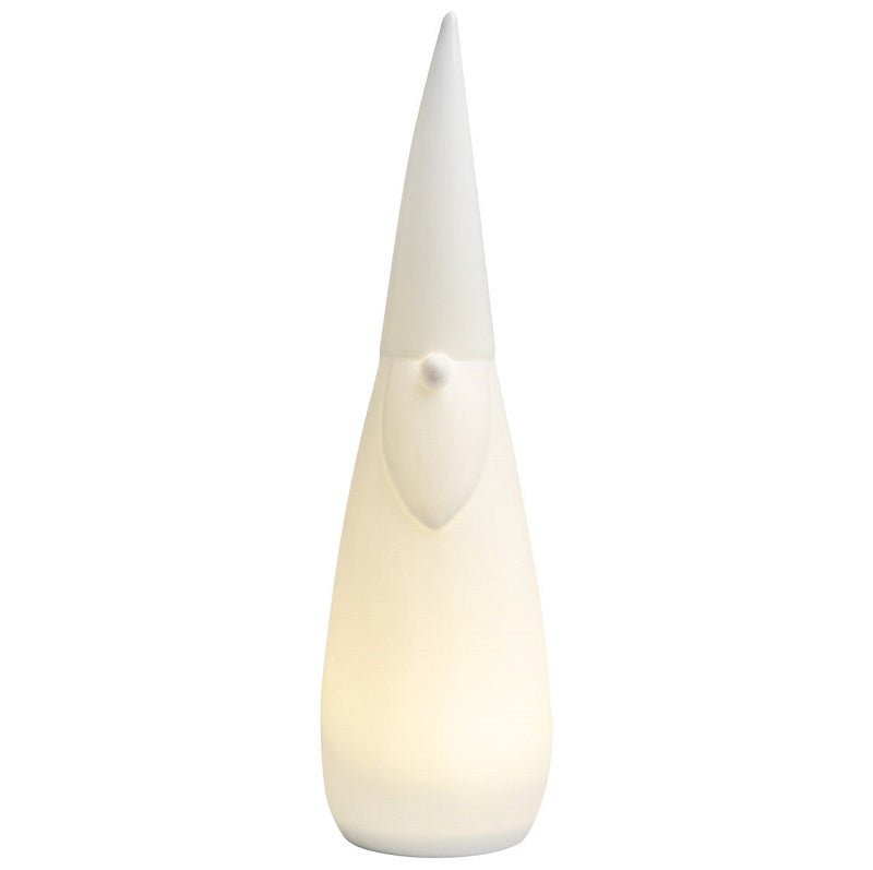 Père Noël Lumineux en porcelaine - Décoration intérieure | DECOLUCCE