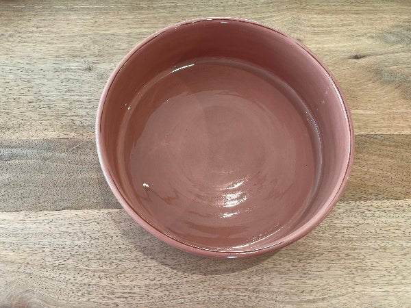 Plat en Céramique Artisanal Vieux rose - Fabrication Française - Décoration intérieure | DECOLUCCE