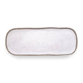 Plat Rectangulaire en Mélamine Blanc 43cm - Incassable & Sans BPA - Décoration intérieure | DECOLUCCE
