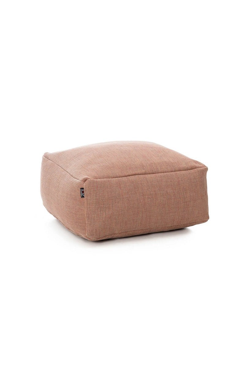 Pouf Dotty Carré TERRACOTTA – Lounge outdoor - Roolf Living - Décoration intérieure | DECOLUCCE