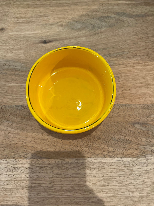 RAMEQUIN CERAMIQUE JAUNE 