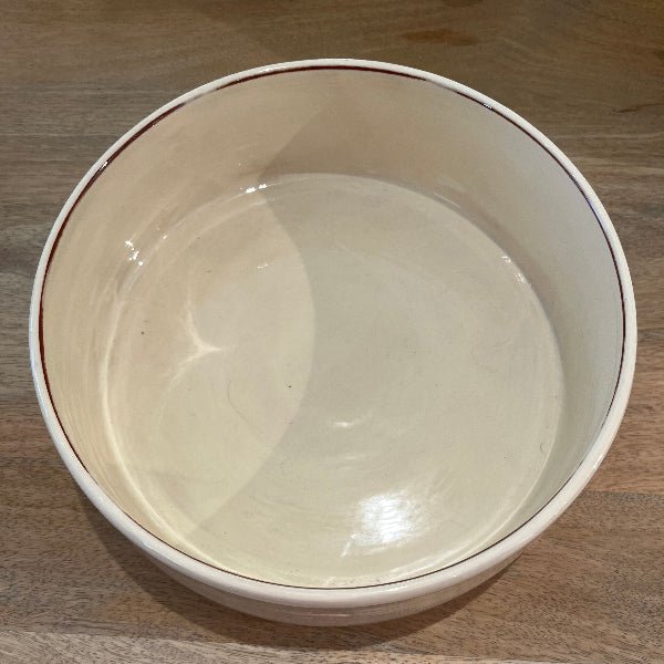 Plat en Céramique Artisanal BLANC - Fabrication Française - Décoration intérieure | DECOLUCCE