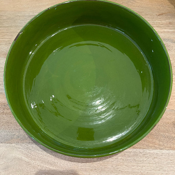 SALADIER VERT EN CERAMIQUE 