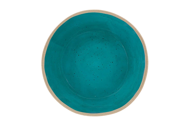 Grand saladier bleu en mélaminé sans BPA 