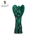 L’Ange – Sculpture en Faïence Artisanale Vert émeraude | Faïences Louis Sicard - Décoration intérieure | DECOLUCCE