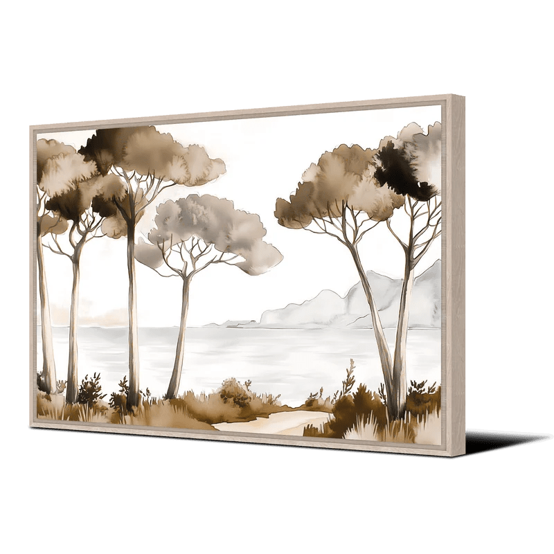 Tableau paysage Jungle Frioul – Pôdevache - Décoration intérieure | DECOLUCCE By Hanna